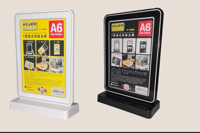 T-Shaped Slide Stand (Bordered)  A6 (105 x 148 mm)  